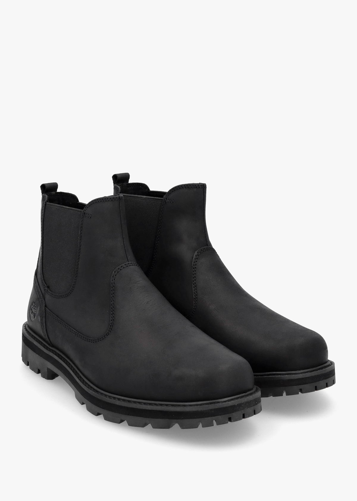 Men’s Britton Road Black Leather Chelsea Boots