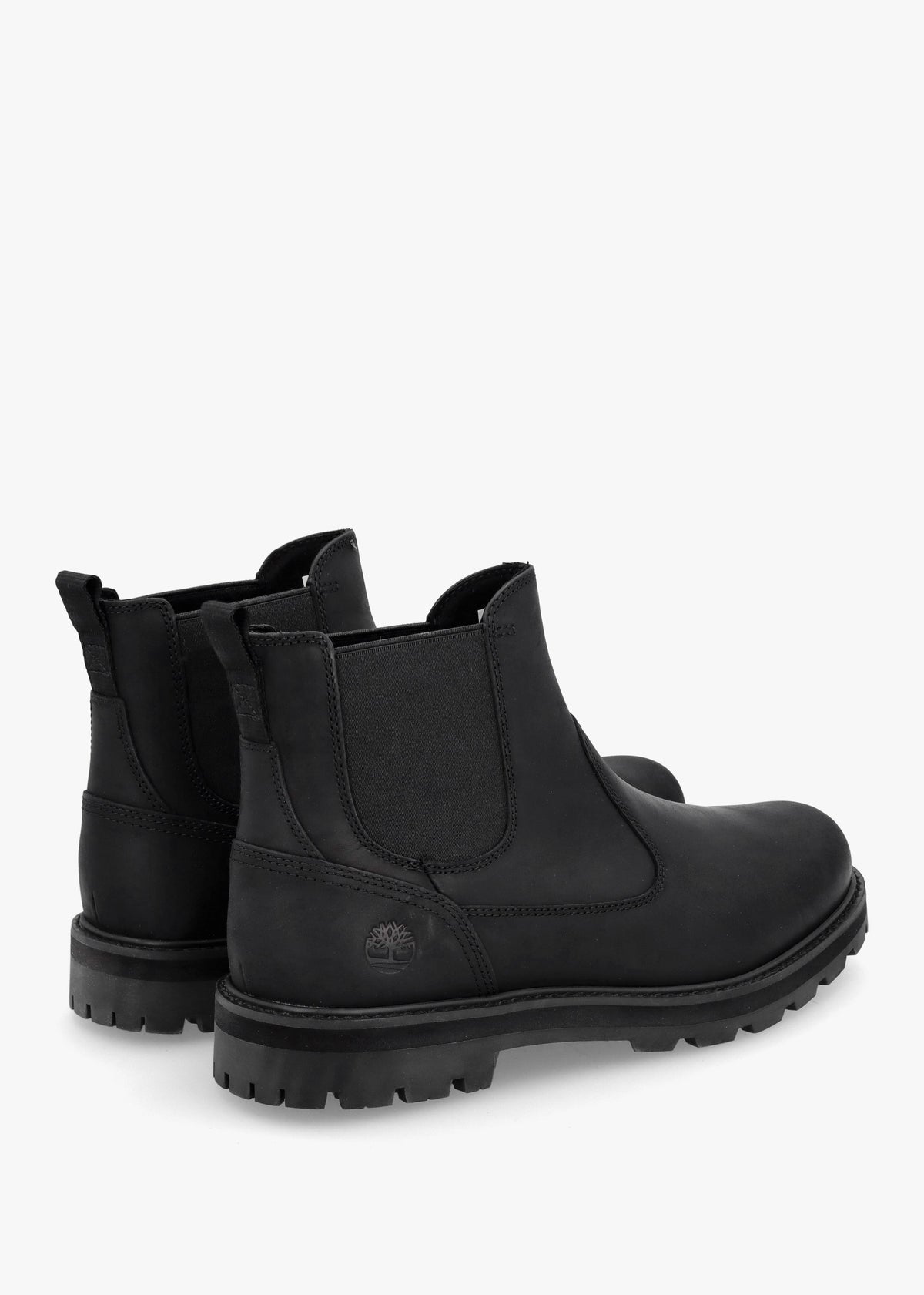 Men’s Britton Road Black Leather Chelsea Boots