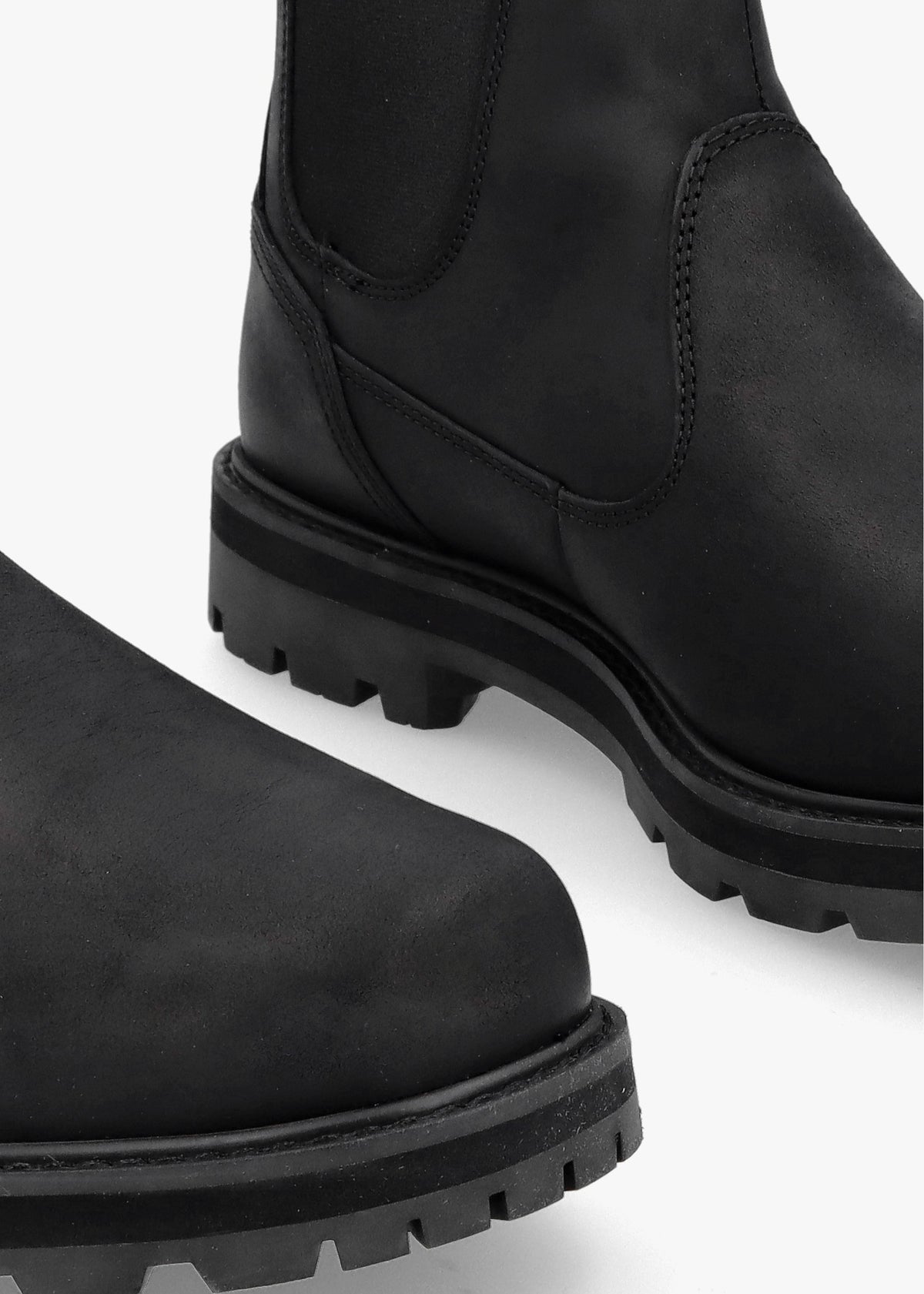 Men’s Britton Road Black Leather Chelsea Boots