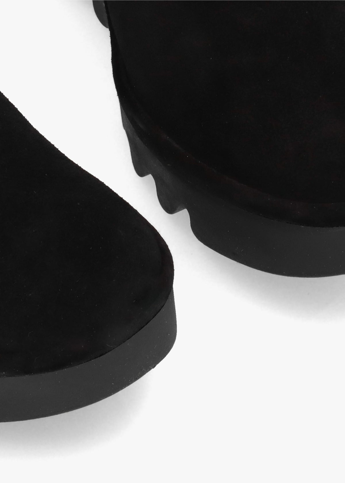 Bagu Black Suede Wedge Chelsea Boots