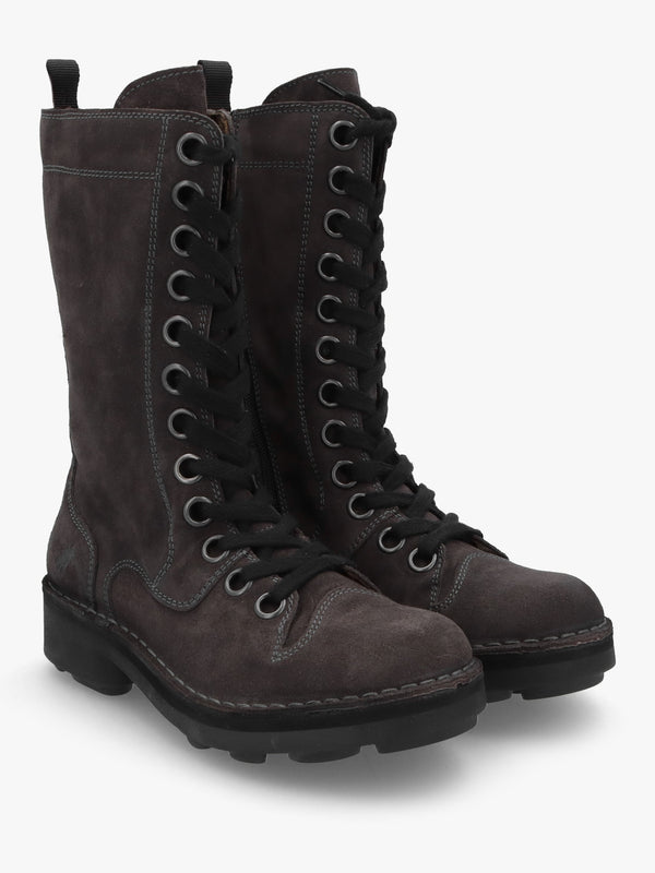 Naji Diesel Suede Calf Boots