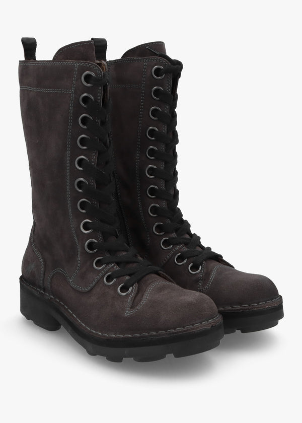 Naji Diesel Suede Calf Boots