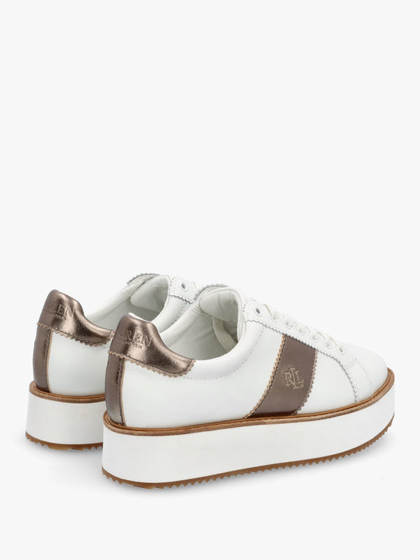 Amelia Snow White Twilight Flatform Trainers