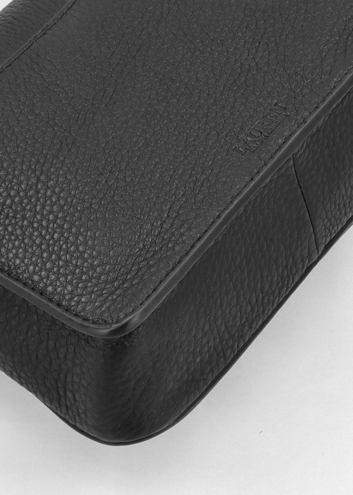 Small Bradley Convertible Black Pebbled Leather Shoulder Bag