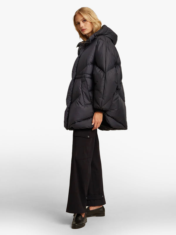 Lorelei Black Statement Puffa Coat