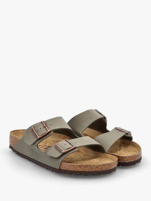 Men's Arizona Birko-Flor Stone Two Bar Mules