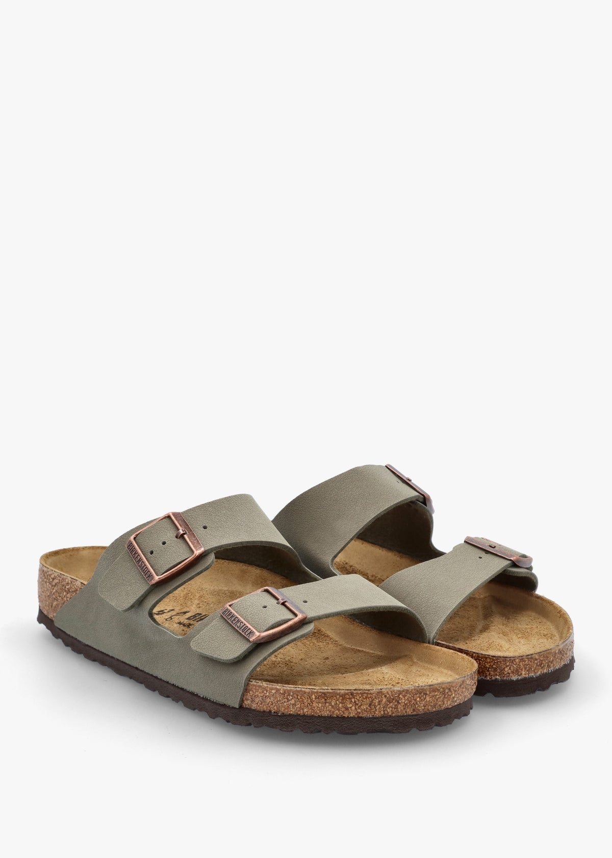 Men's Arizona Birko-Flor Stone Two Bar Mules