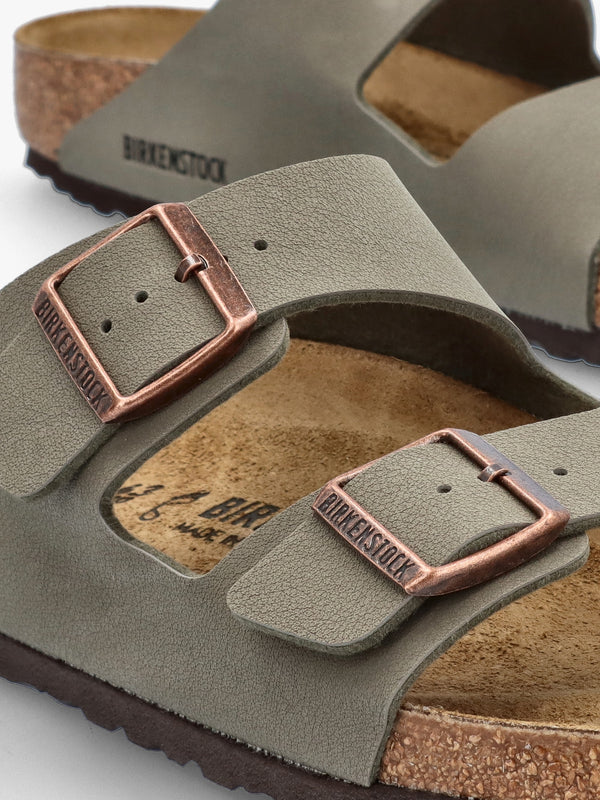Men's Arizona Birko-Flor Stone Two Bar Mules
