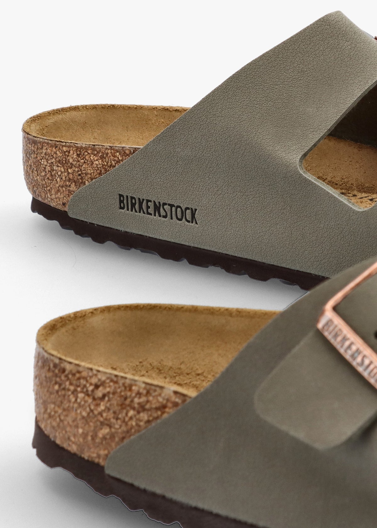Men's Arizona Birko-Flor Stone Two Bar Mules