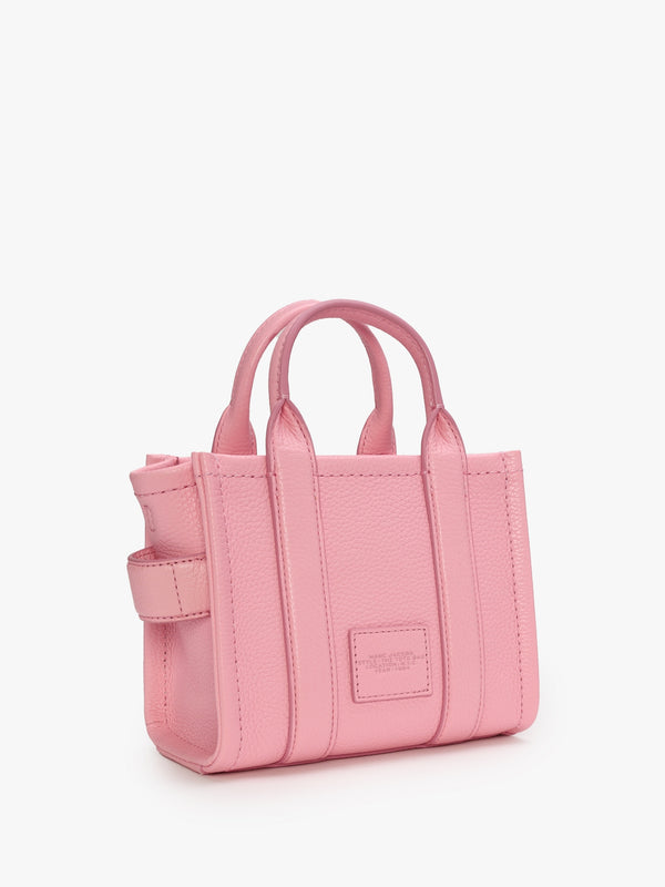 The Leather Ribbon Pink Cross-Body Tote Bag