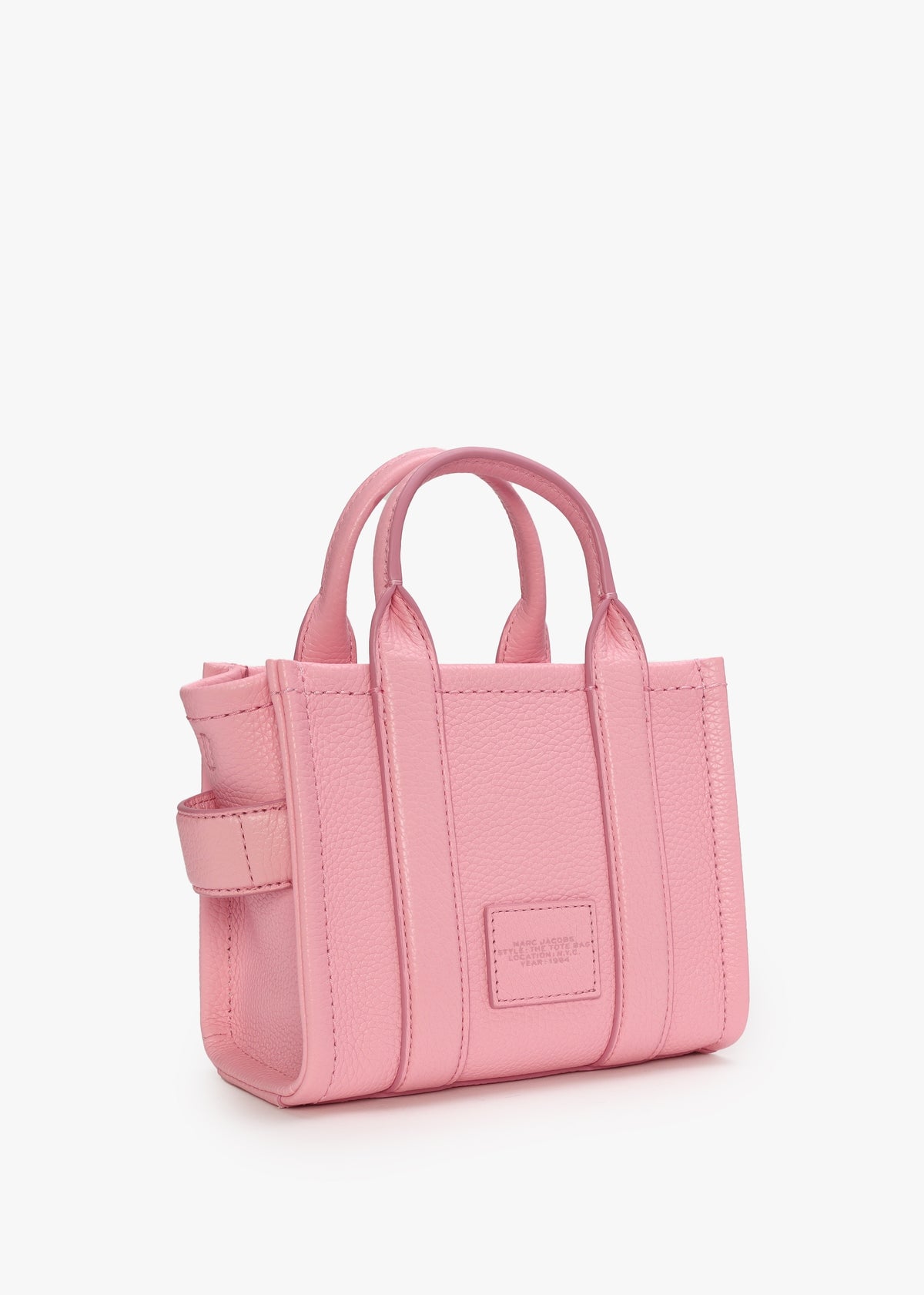 The Leather Ribbon Pink Cross-Body Tote Bag