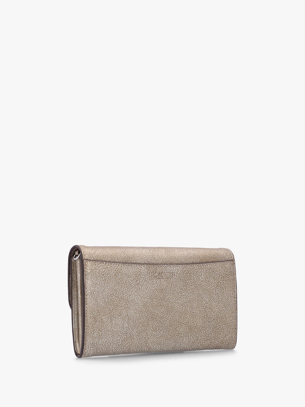 Medium Adair 20 Transition Silver Leather Cross-Body Bag