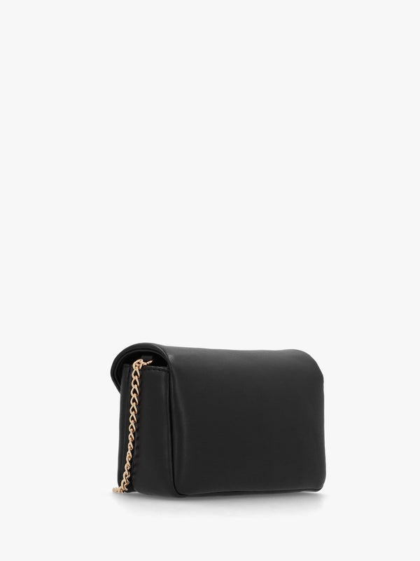 Envelope Black Shoulder Bag