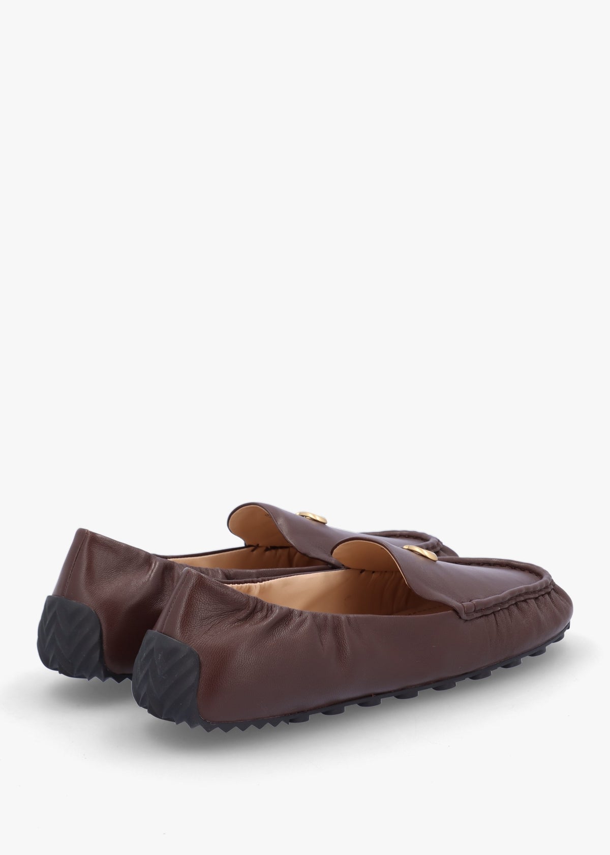 Ronnie Maple Leather Loafers