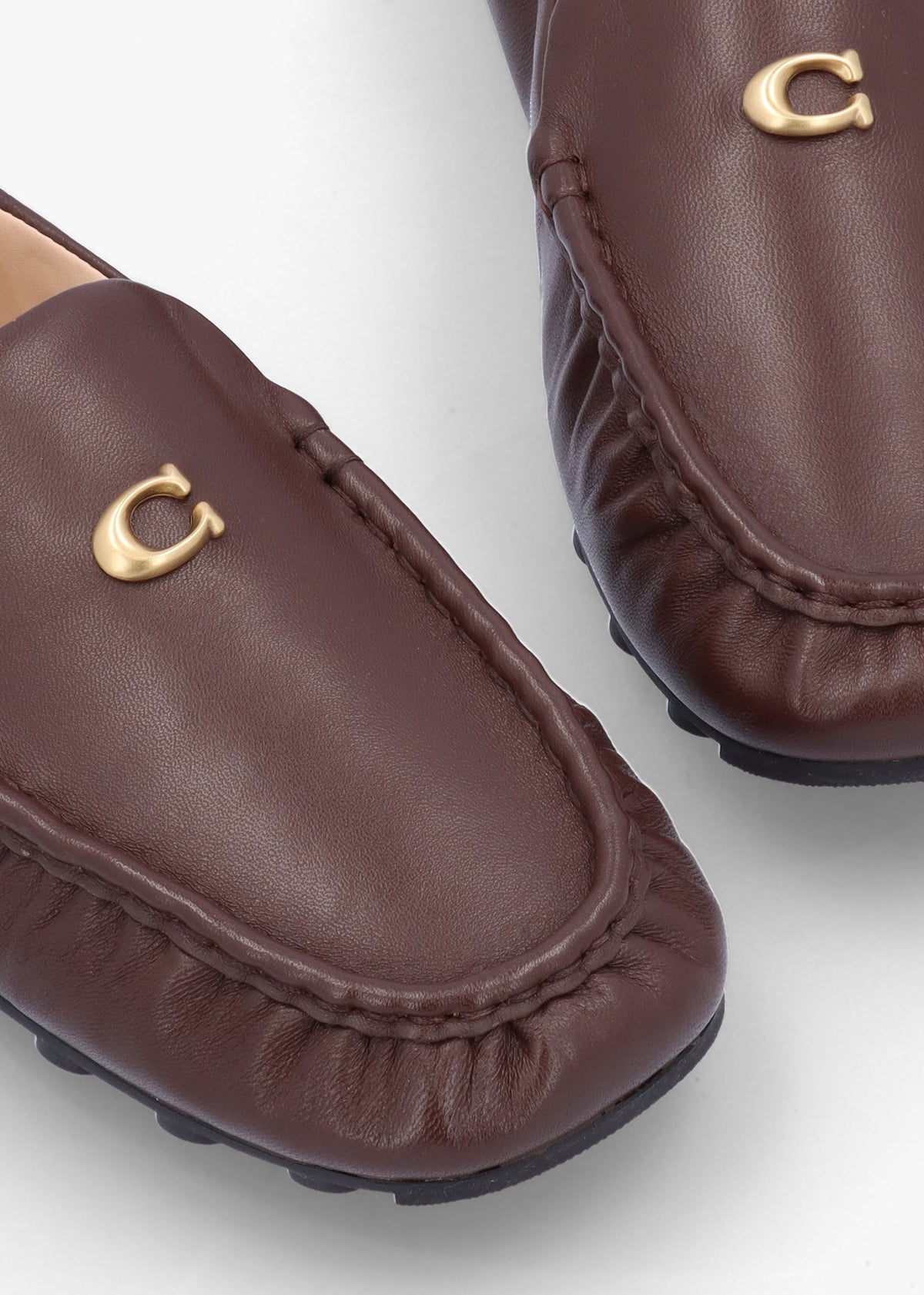Ronnie Maple Leather Loafers
