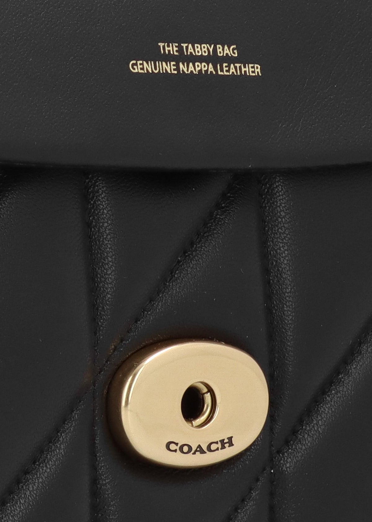Tabby Quilted 26 Black Leather Shoulder Bag