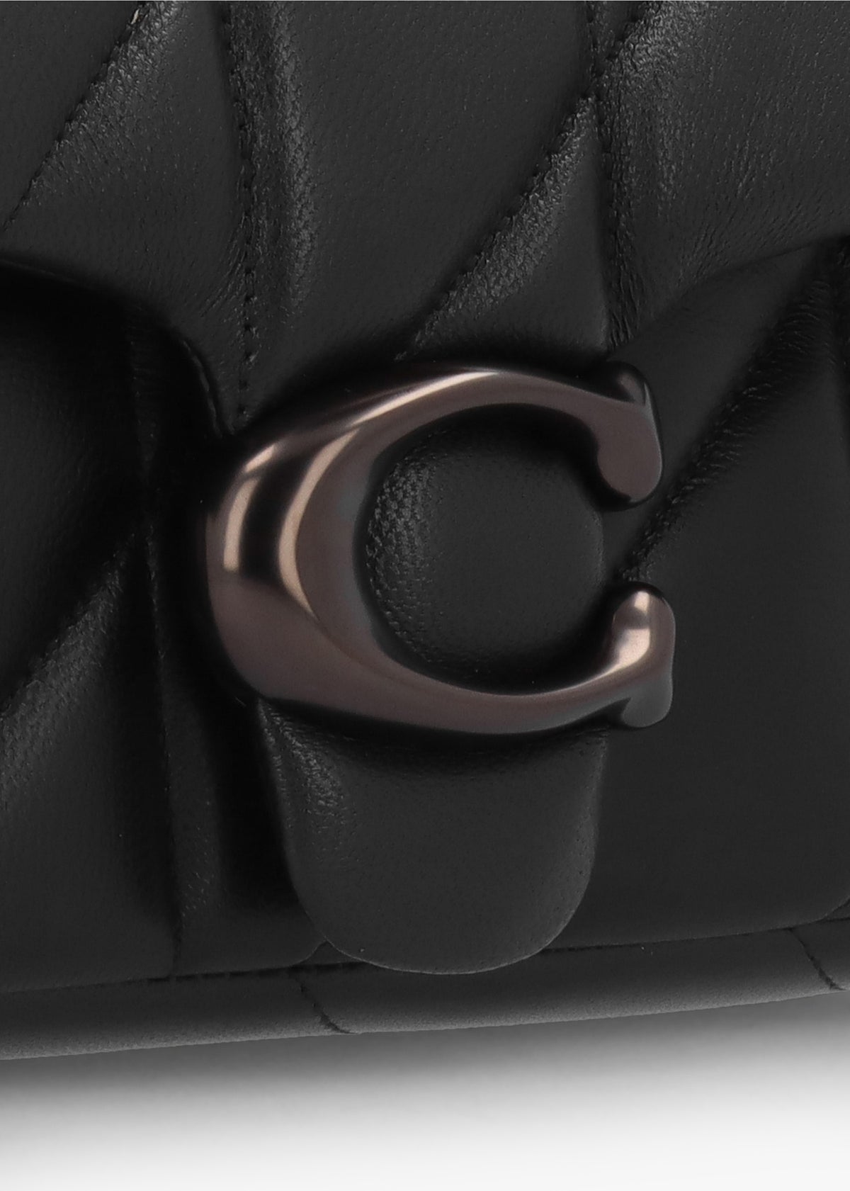 Tabby 20 Quilted Black Leather Shoulder Bag