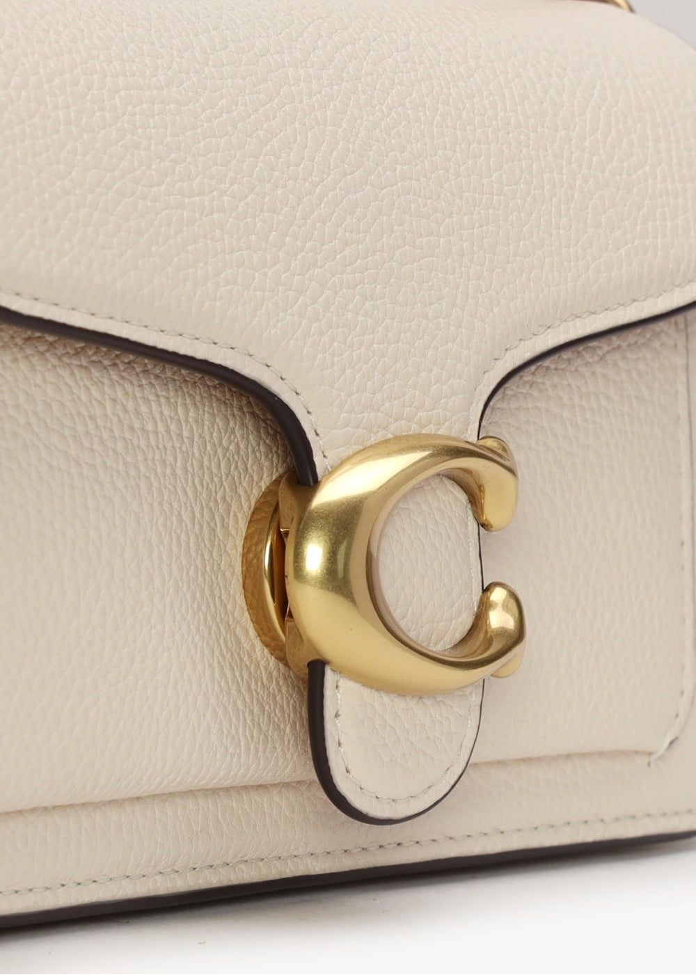 Tabby 20 Chalk Leather Shoulder Bag