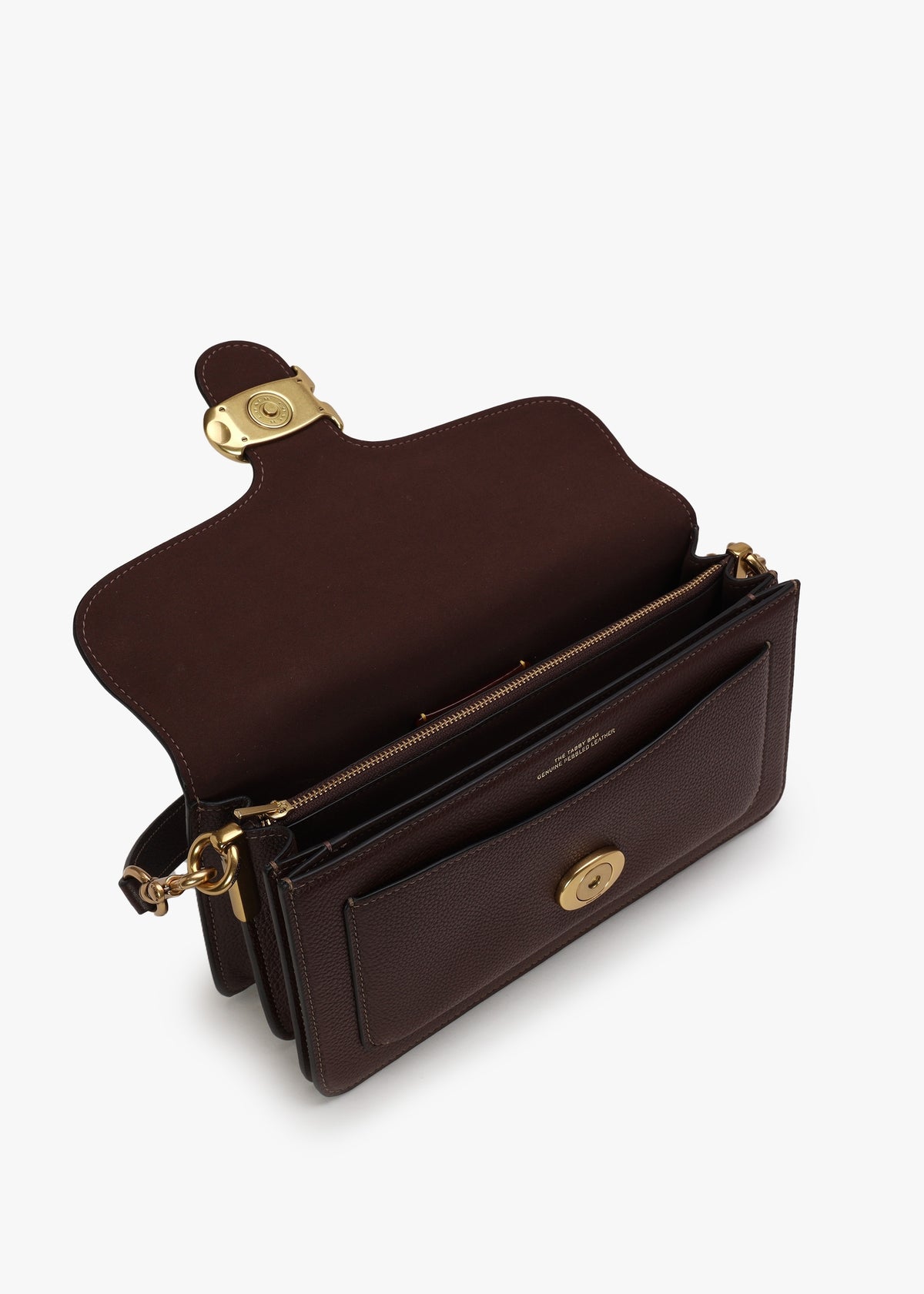 Tabby 26 Maple Leather Shoulder Bag