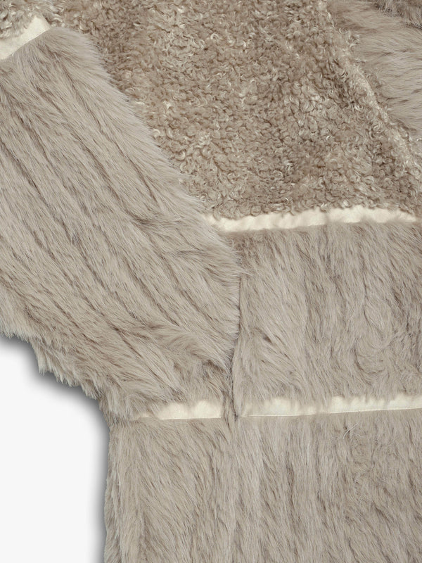 Kaia Kit Recycled Faux Fur Oversized Coat