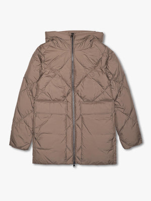 Luke Fungi Diamond Quilt Puffa Coat
