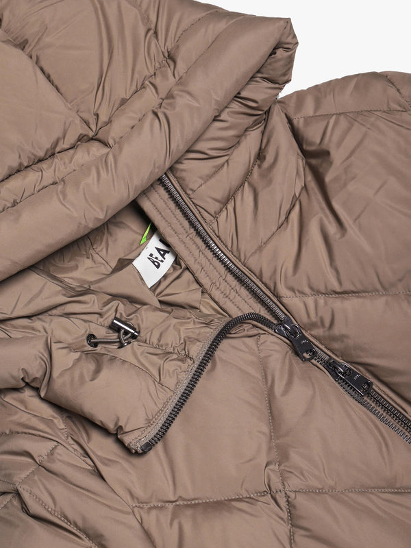 Luke Fungi Diamond Quilt Puffa Coat