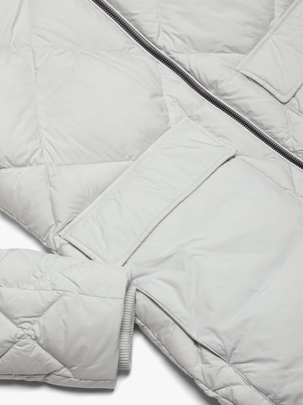 Luke Moonstone Diamond Quilt Puffa Coat