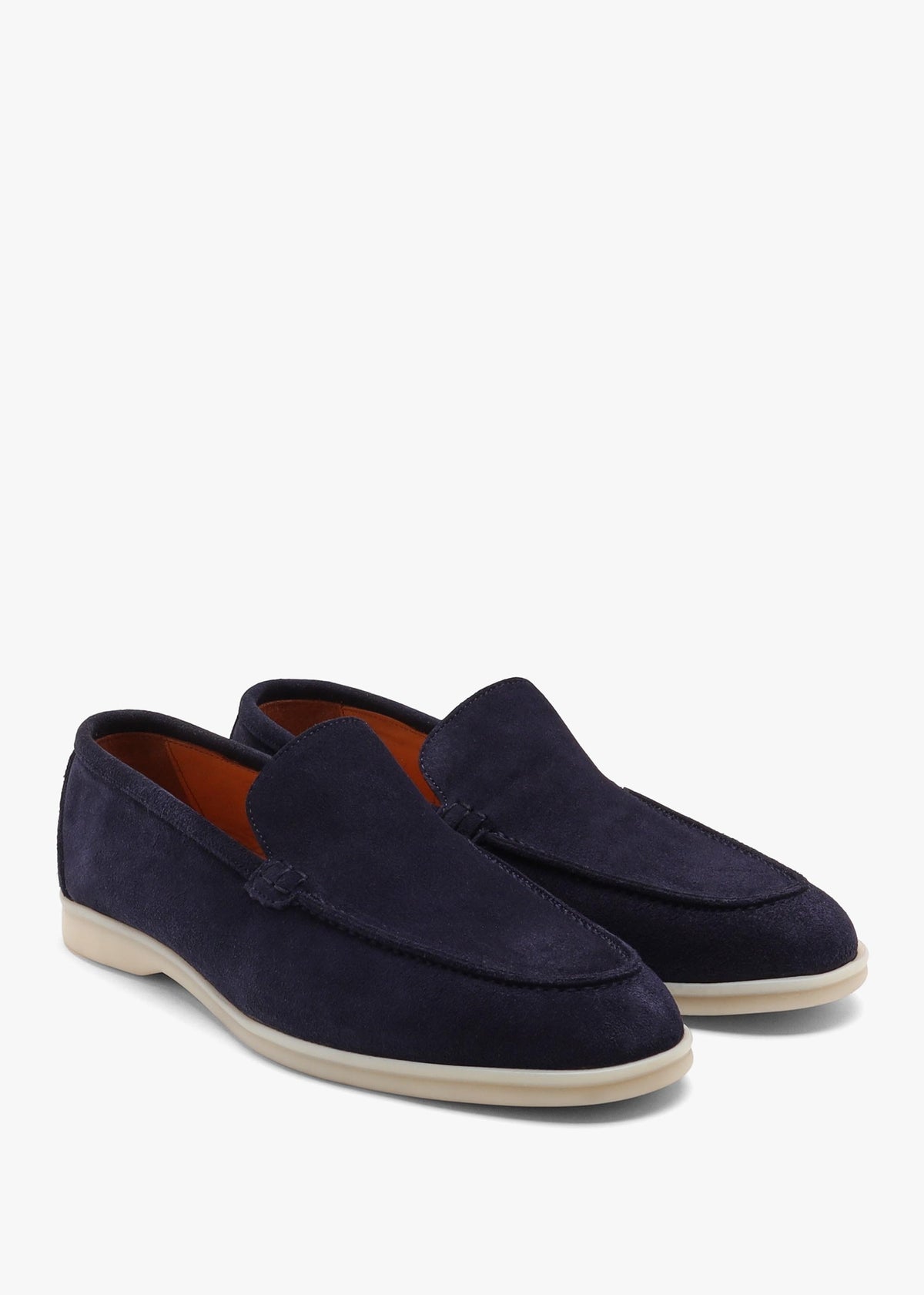 Men’s Soro Navy Suede Loafers