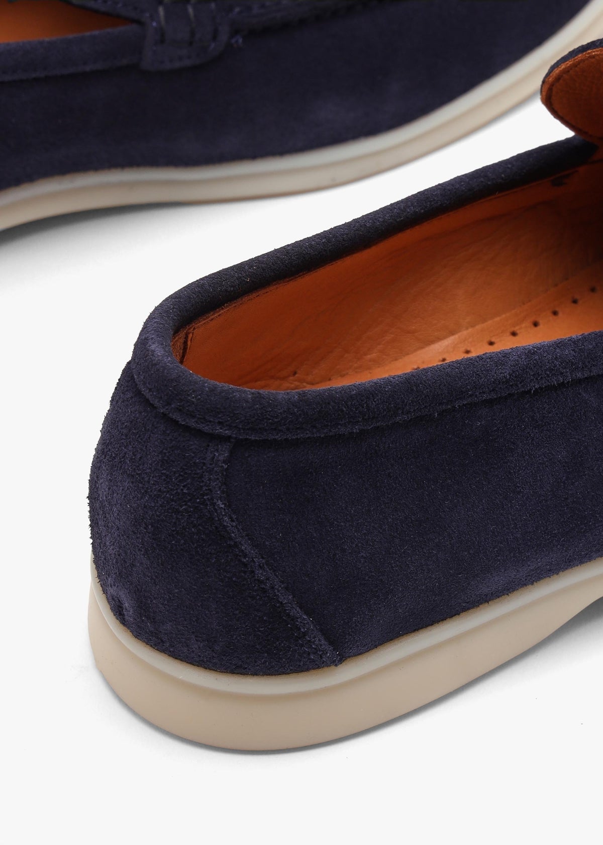 Men’s Soro Navy Suede Loafers