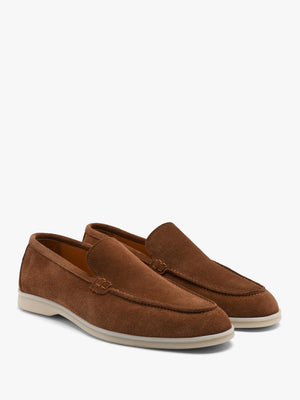 Men’s Soro Tan Suede Loafers
