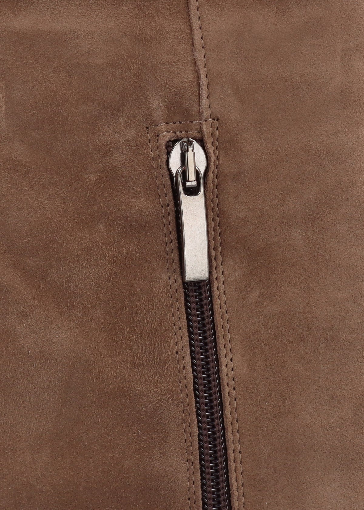 Giselle Taupe Suede Over The Knee Boots
