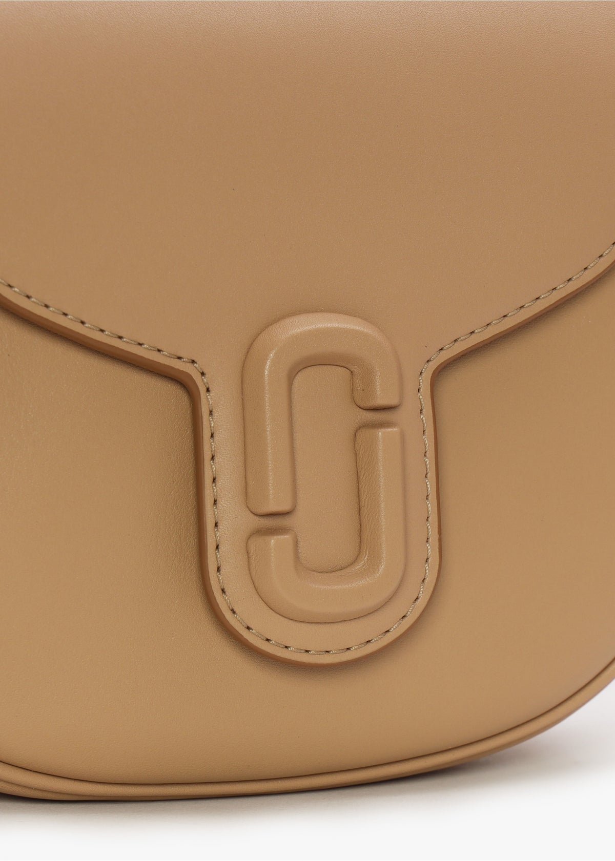 The Covered J Marc Camel Leather Saddle Bag