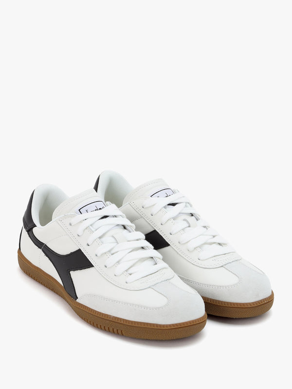 Men's White Black Trainers