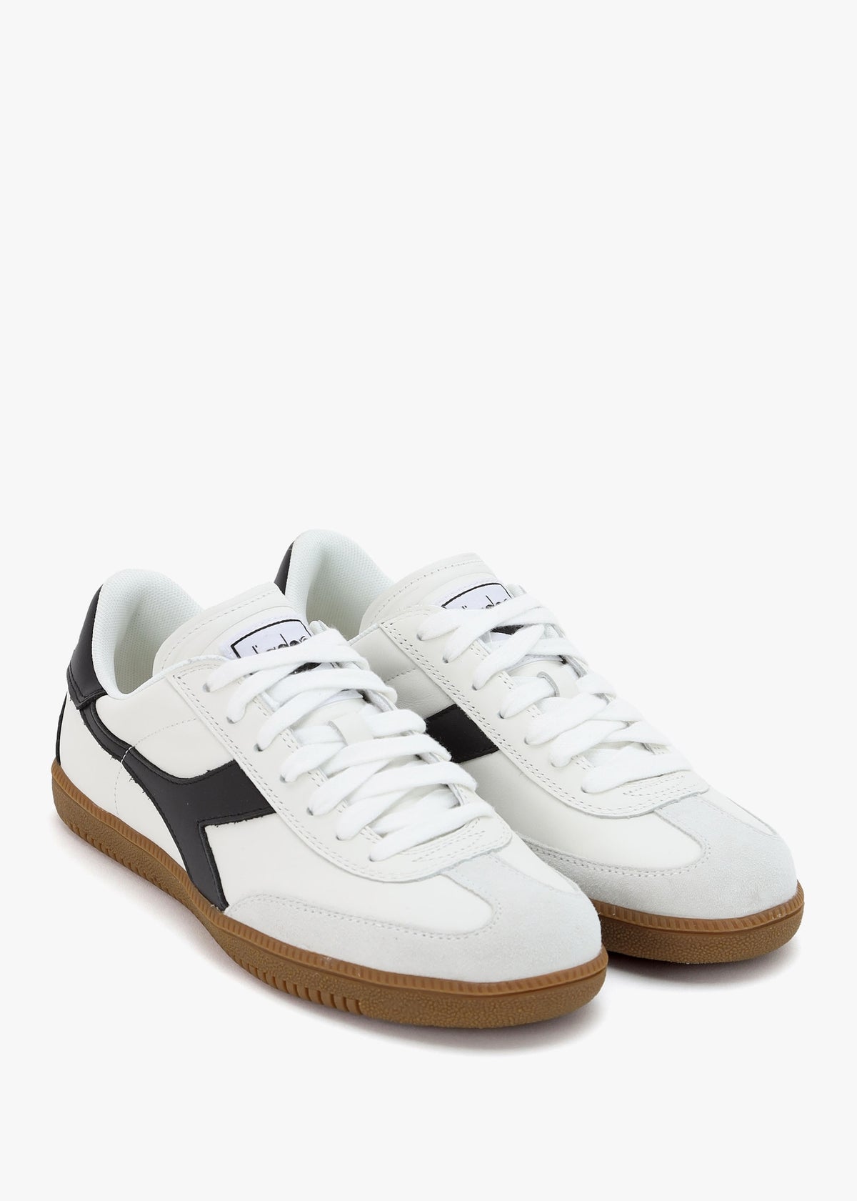 Men's White Black Trainers