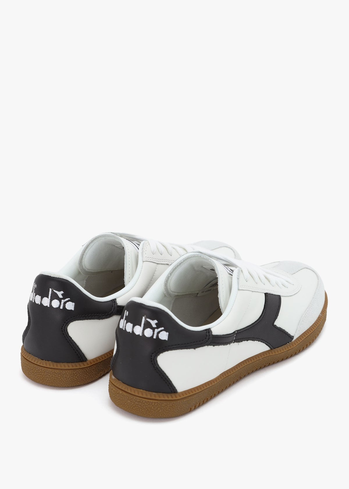Men's White Black Trainers