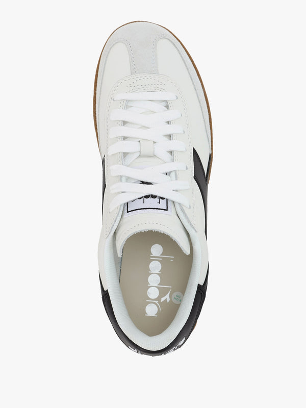 Men's White Black Trainers