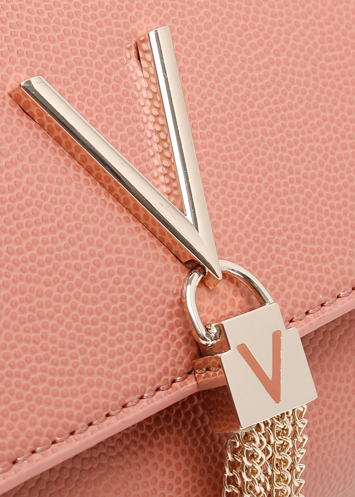 Divina Rosa Antico Pebbled Clutch Bag