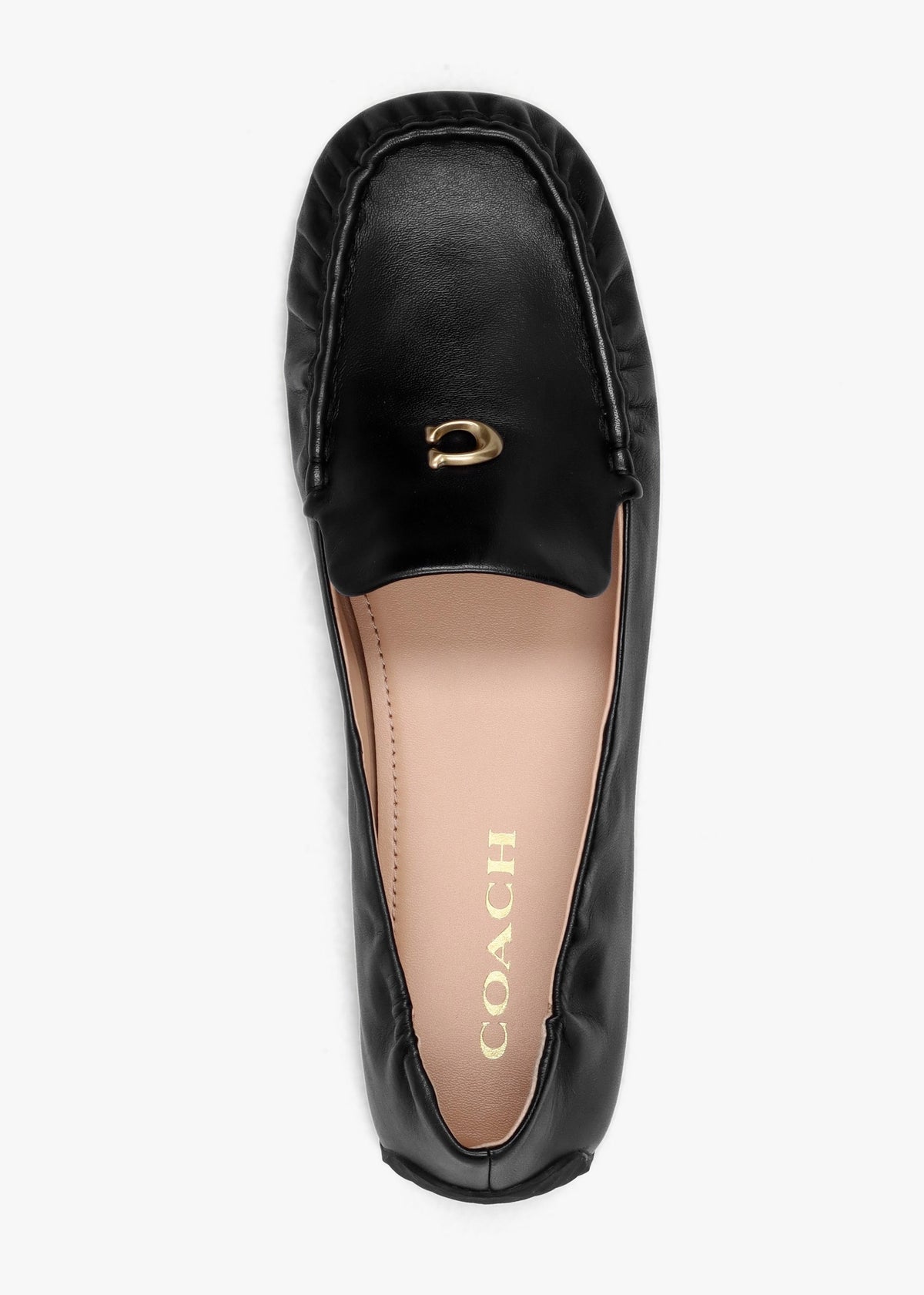 Ronnie Black Leather Loafers