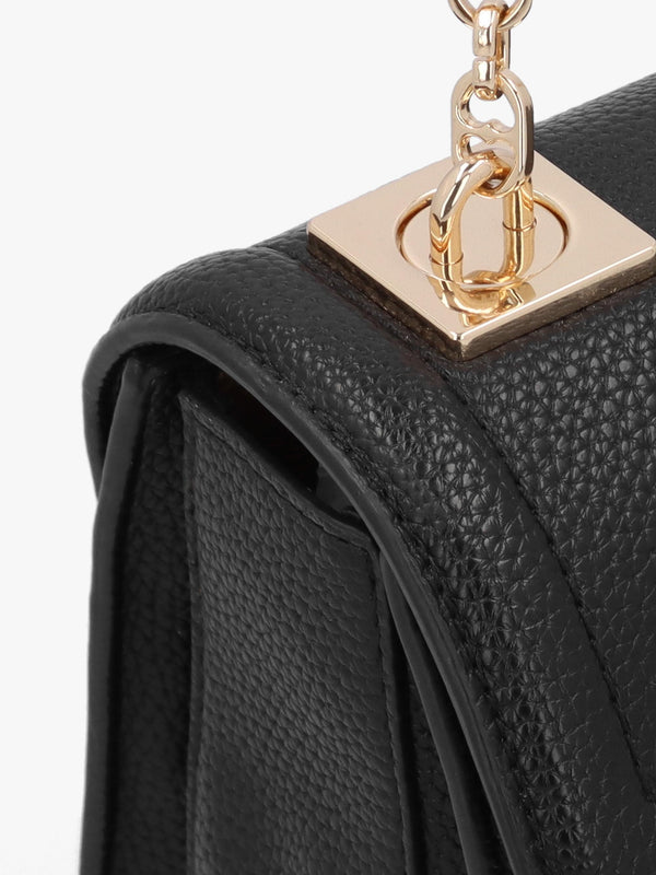 Link Logo Nero Shoulder Bag