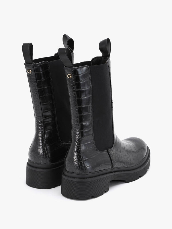 GUESS Croc High Pull On Boot