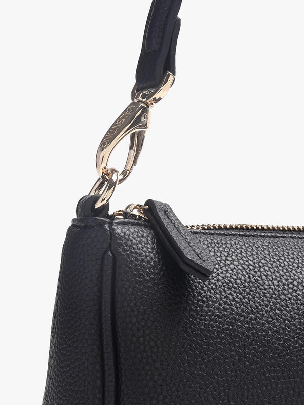 Never Relove Recycle Nero Shoulder Bag