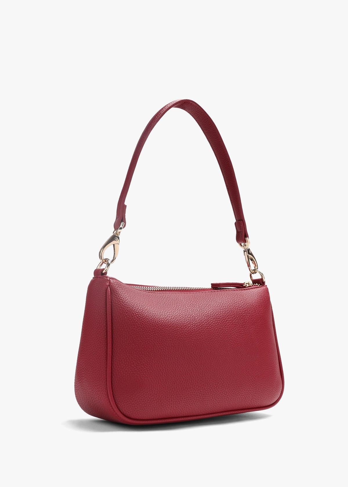 Never Relove Recycle Rosso Scuro Shoulder Bag