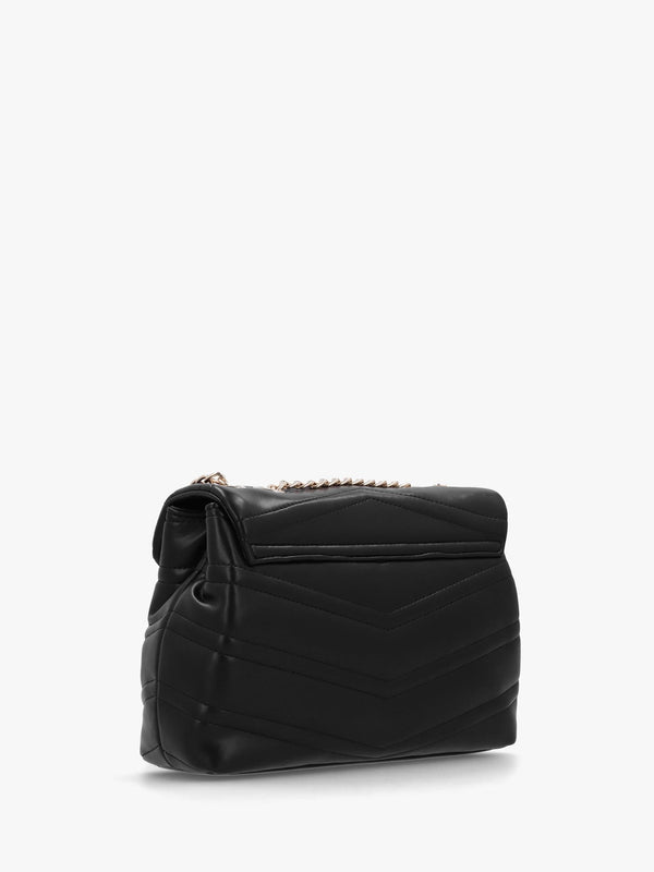 Privilege Flap Nero Shoulder Bag