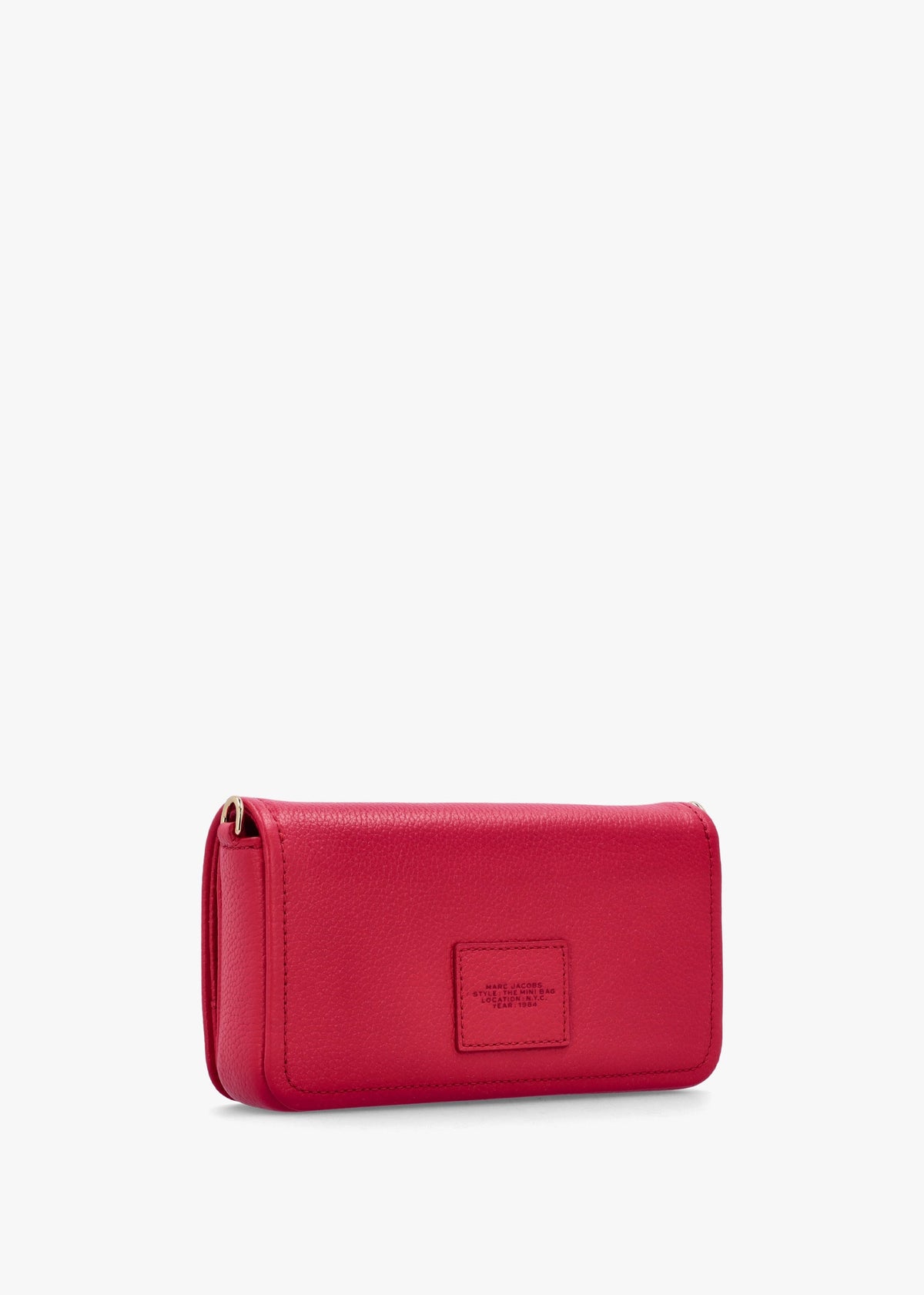 The Leather Mini True Red Cross-Body Bag