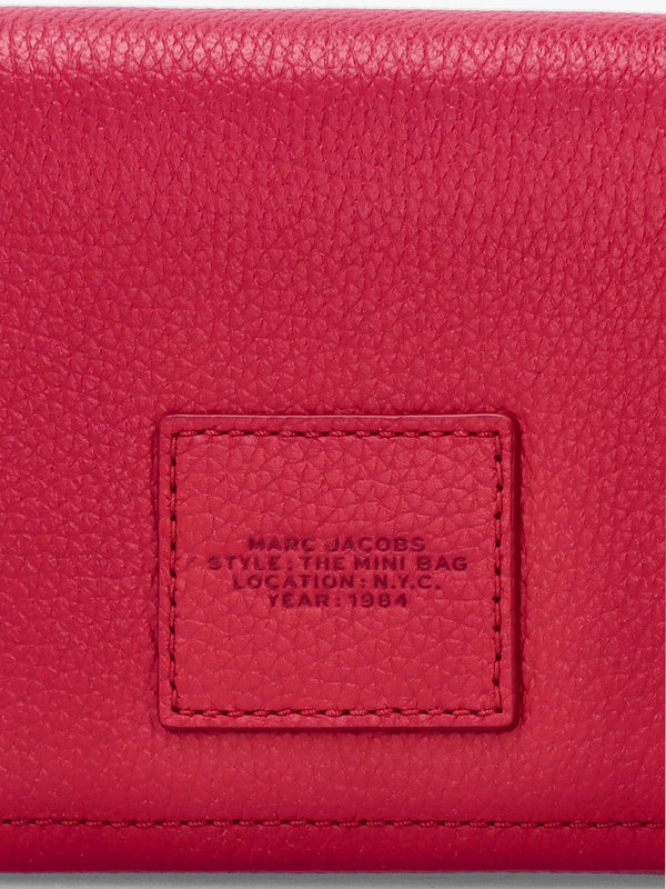 The Leather Mini True Red Cross-Body Bag