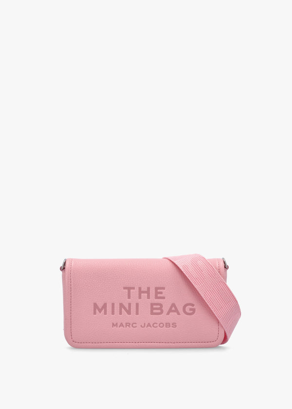 The Leather Mini Ribbon Pink Cross-Body Bag