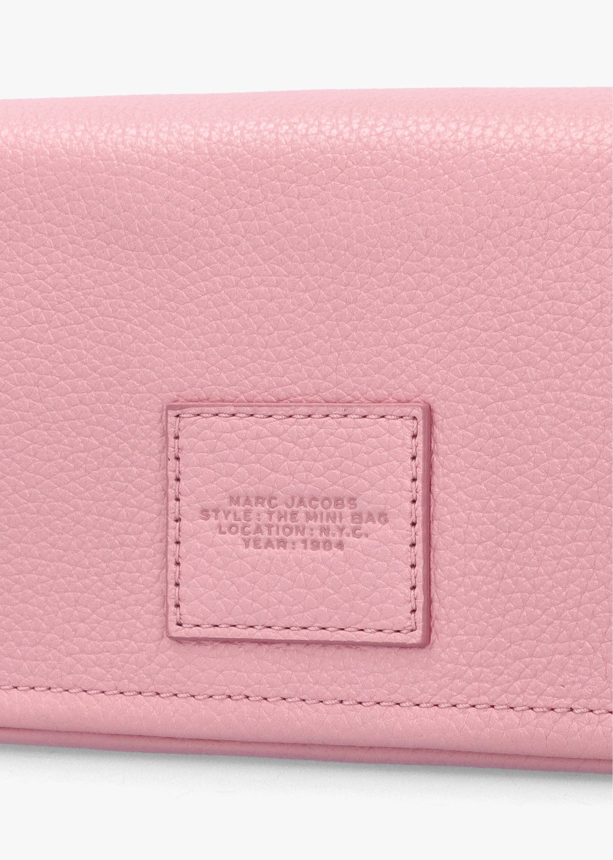 The Leather Mini Ribbon Pink Cross-Body Bag