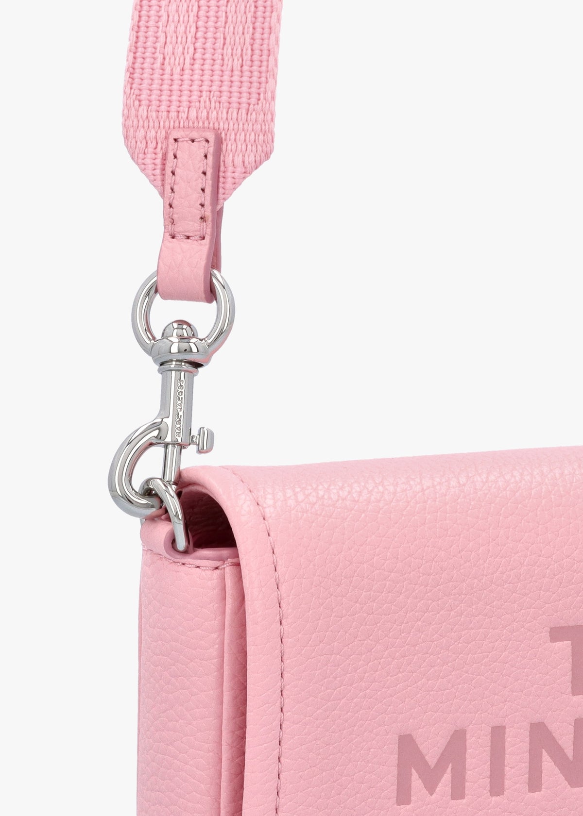 The Leather Mini Ribbon Pink Cross-Body Bag