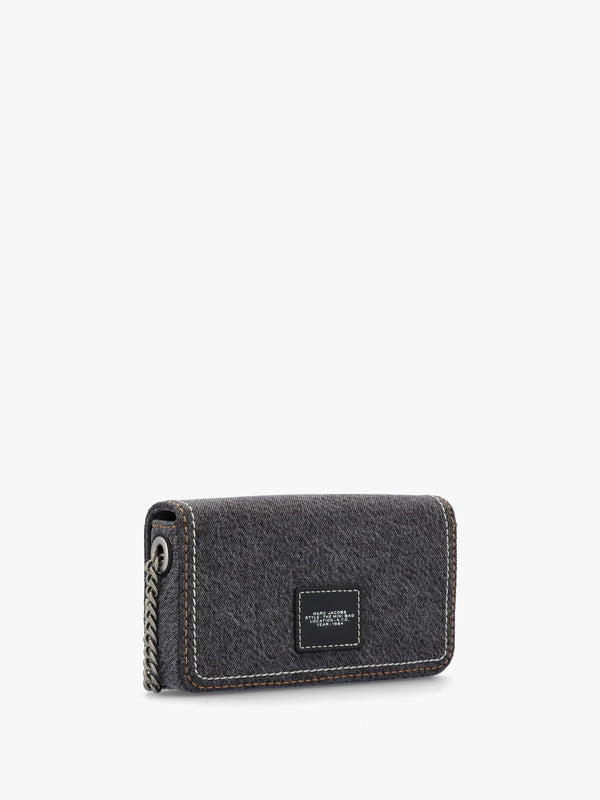 The Denim Chain Black Wash Mini Cross-Body Bag