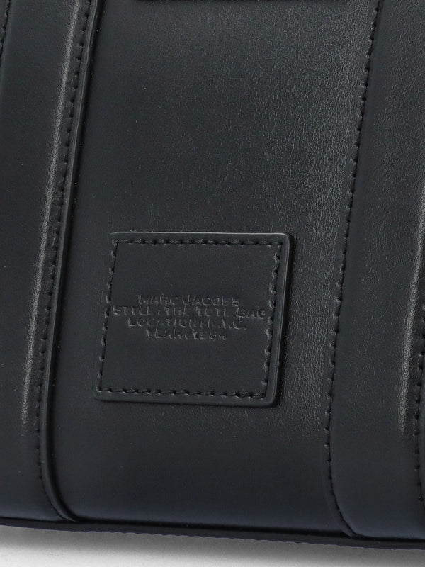 The Turnlock Black Cross-Body Tote Bag